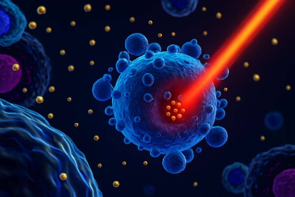 blue gold nanoparticles